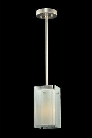 Metro One Light Mini Pendant in Brushed Nickel (57|111396)