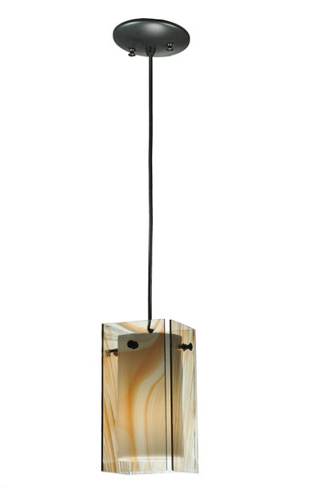 Metro One Light Mini Pendant in Textured Black (57|111347)