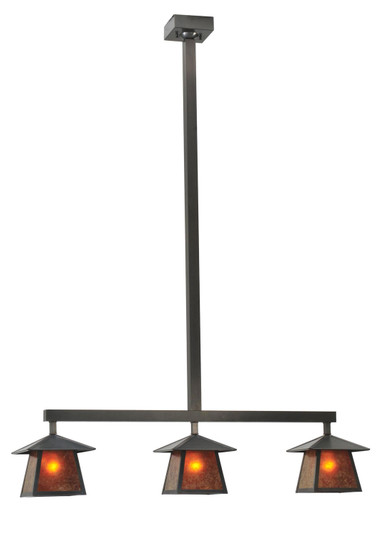 Stillwater Three Light Island Pendant in Craftsman Brown (57|111206)