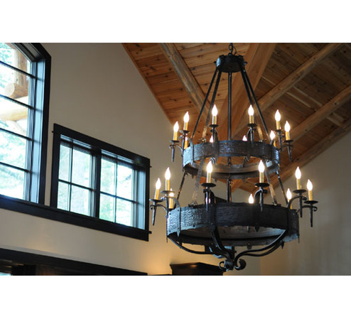 Costello 20 Light Chandelier in Wrought Iron (57|110205)