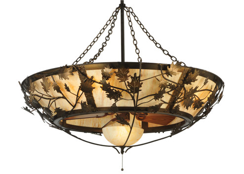 Oak Branch 11 Light Chandel-Air in Antique Copper (57|110043)