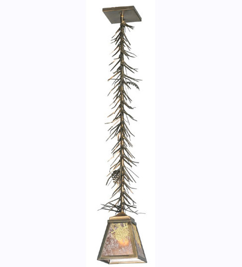 Winter Pine One Light Mini Pendant in Antique Copper Antique Copper (57|108843)