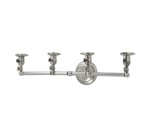 Revival Four Light Wall Sconce Hardware in Antique Nickel (57|108760)