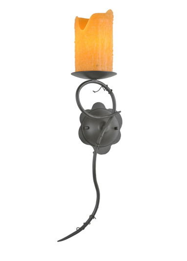 Utana Bluffs One Light Wall Sconce in Wrought Iron (57|106996)