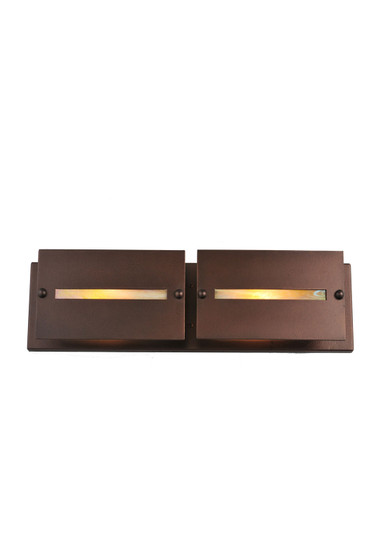 Moss Creek Two Light Vanity in Cinnamon Coffee Metallic (57|106355)