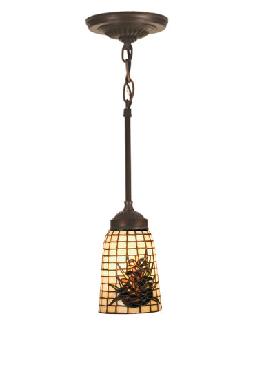 Pine Barons One Light Mini Pendant in Mahogany Bronze (57|104974)