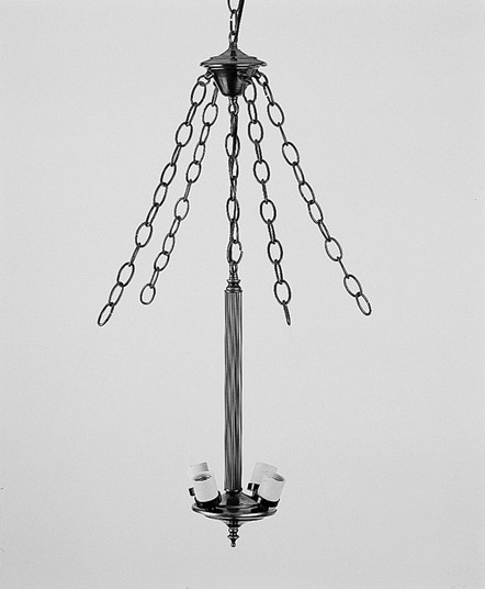 Victorian Four Light Inverted Pendant Hardware in Mahogany Bronze (57|10382)