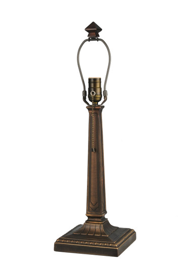 Mission One Light Table Base in Mahogany Bronze and Hi-Lited Craftsman Brown (57|10329)