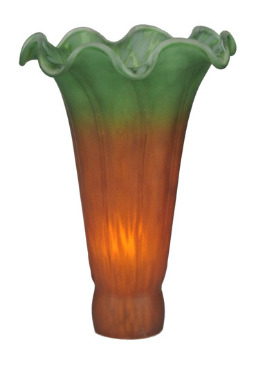 Amber/Green Pond Lily Shade in Amber (57|10174)