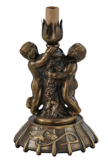 Twin Cherub One Light Table Base in Mahogany Bronze (57|10167)