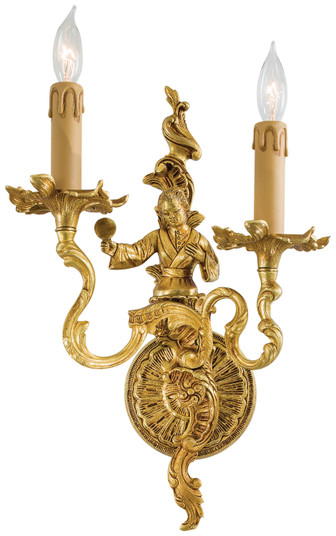 Metropolitan Family Two Light Wall Sconce in Sunset Gold (29|N950398) Metropolitan Family Two Light Wall Sconce in Sunset Gold (29|N950398)