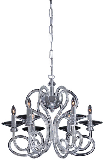 Metropolitan Six Light Chandelier in Chrome (29|N9176)