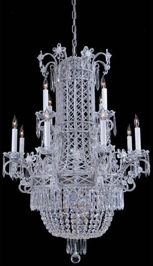 Metropolitan 12 Light Chandelier in F031 Silver Painted (29|N9062)