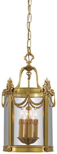 Metropolitan Four Light Foyer Pendant in Doré Gold (29|N850704)