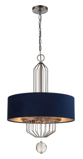 Grandeur Six Light Pendant in Aged Antique Nickel (29|N7336889)