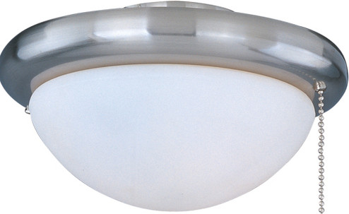 Fan Light Kits One Light Ceiling Fan Light Kit in Satin Nickel (16|FKT206SN)