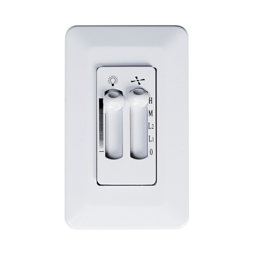 Accessories Wall Control Light Dimming and Fan Control in White (16|FCT8881WT)