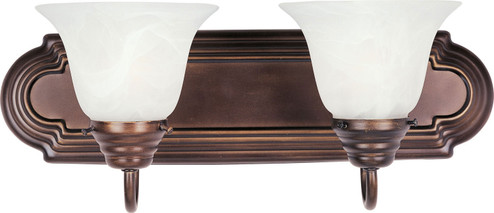 Essentials - 801x Two Light Bath Vanity in Oil Rubbed Bronze (16|8012MROI)
