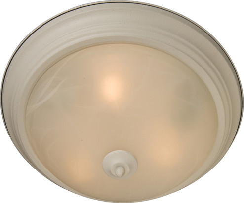 Essentials - 584x Three Light Flush Mount in Textured White (16|5842MRTW)