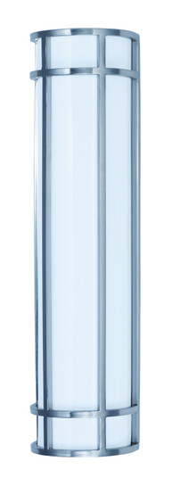 Moon Ray LED Outdoor Wall Sconce in Satin Nickel (16|55575WTSN)