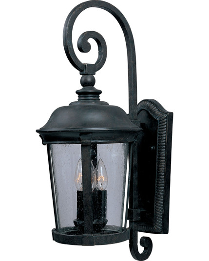 Dover VX Three Light Outdoor Wall Lantern in Bronze (16|40095CDBZ)