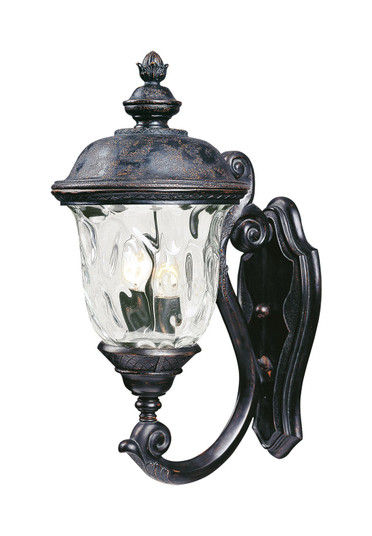 Carriage House DC Two Light Outdoor Wall Lantern in Oriental Bronze (16|3423WGOB)