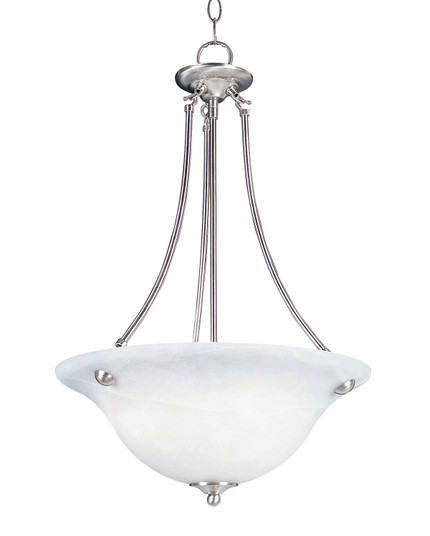 Malaga Three Light Pendant in Satin Nickel (16|2682MRSN)