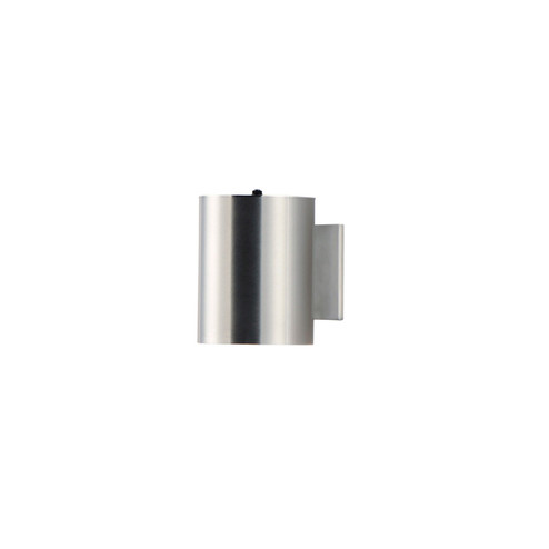 Outpost One Light Outdoor Wall Lantern in Brushed Aluminum (16|26101ALPHC)