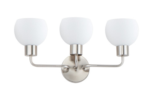 Coraline Three Light Bath Vanity in Satin Nickel (16|11273SWSN)