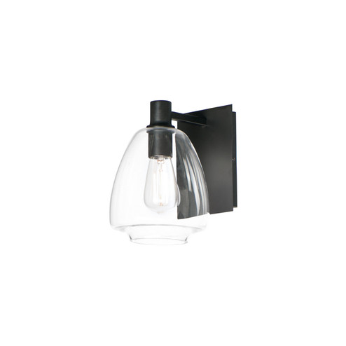 Babylon One Light Wall Sconce in Black (16|11111CLBK)