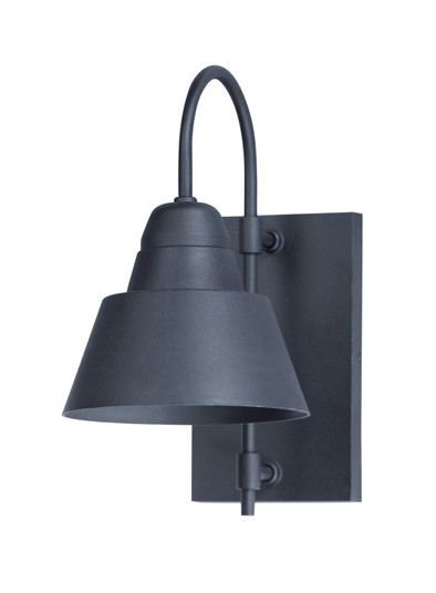 Shoreline One Light Outdoor Wall Lantern in Black (16|10103BK)