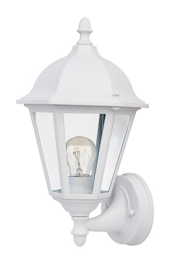 Westlake One Light Outdoor Wall Lantern in White (16|1002WT)