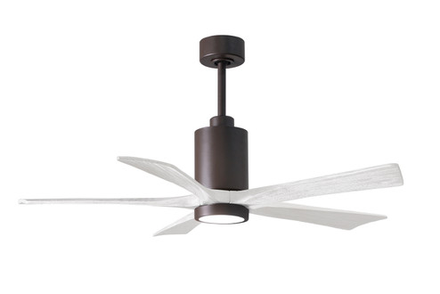 Patricia-5 52'' Ceiling Fan in Textured Bronze (101|PA5TBMWH52)