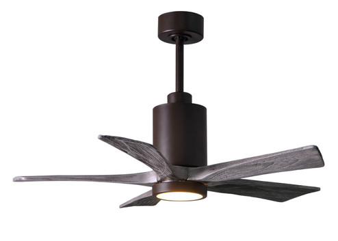 Patricia-5 42'' Ceiling Fan in Textured Bronze (101|PA5TBBW42)