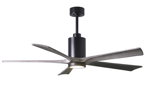 Patricia-5 60'' Ceiling Fan in Matte Black (101|PA5BKBW60)