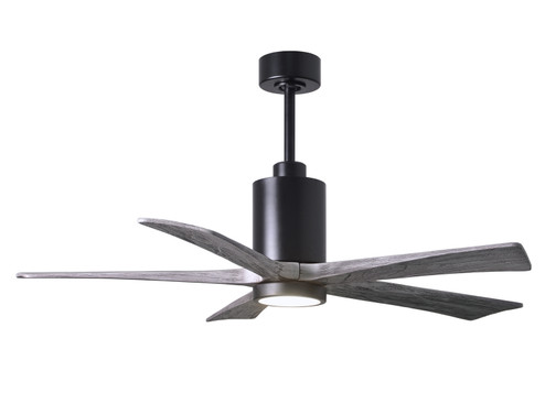 Patricia-5 52'' Ceiling Fan in Matte Black (101|PA5BKBW52)