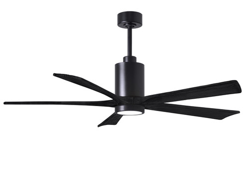 Patricia-5 60'' Ceiling Fan in Matte Black (101|PA5BKBK60)