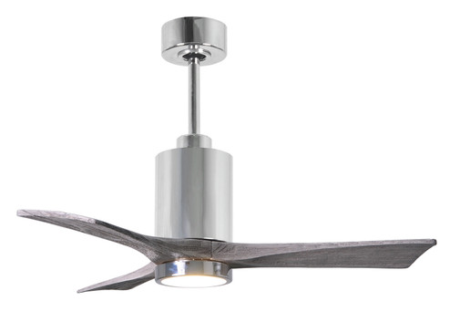 Patricia-3 42'' Ceiling Fan in Polished Chrome (101|PA3CRBW42)