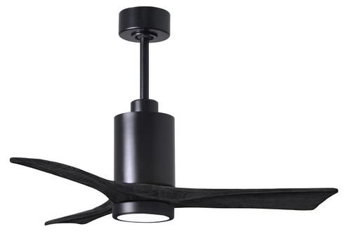 Patricia-3 42'' Ceiling Fan in Matte Black (101|PA3BKBK42)