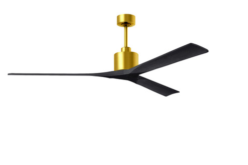 Nan XL 72'' Ceiling Fan in Brushed Brass (101|NKXLBRBRBK72)