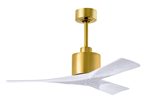 Nan 42'' Ceiling Fan in Brushed Brass (101|NKBRBRMWH42)