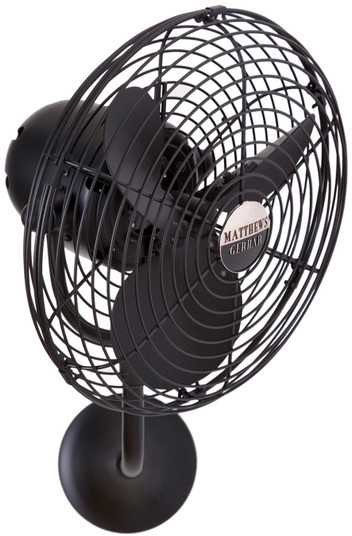 Michelle Parede 13'' Wall Fan in Matte Black (101|MPBKMTL)