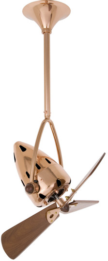 Jarold Direcional 16'' Ceiling Fan in Polished Copper (101|JDCPWD)