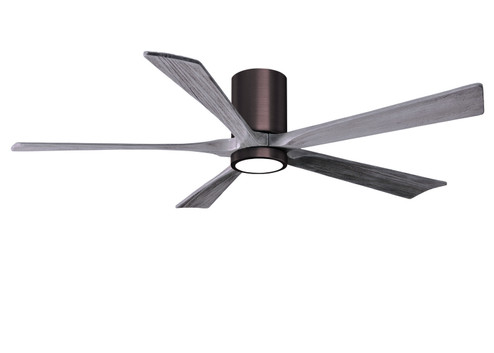 Irene-5HLK 60'' Ceiling Fan in Brushed Bronze (101|IR5HLKBBBW60)