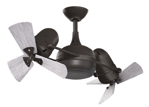 Dagny 41''Ceiling Fan in Textured Bronze (101|DGTBWDBW)