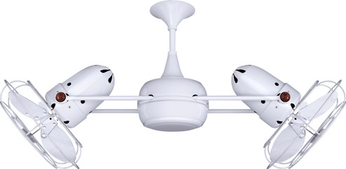 Duplo-Dinamico Ceiling Fan in Gloss White (101|DDWHMTL)