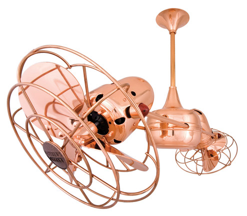 Duplo-Dinamico Ceiling Fan in Polished Copper (101|DDCPMTL)