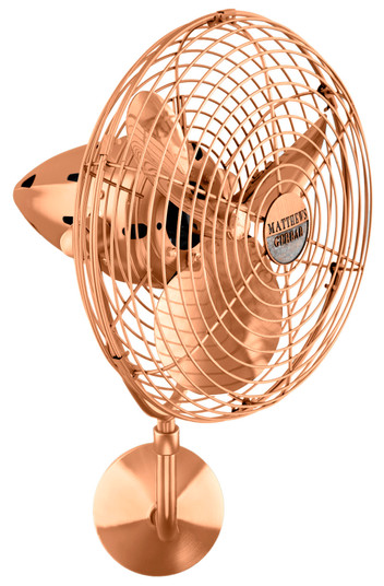 Bruna Parede 13'' Ceiling Fan in Brushed Copper (101|BPBRCPMTL)