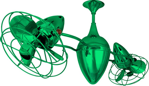 Ar Ruthiane 48''Ceiling Fan in Esmerelda (101|ARGREENMTL)