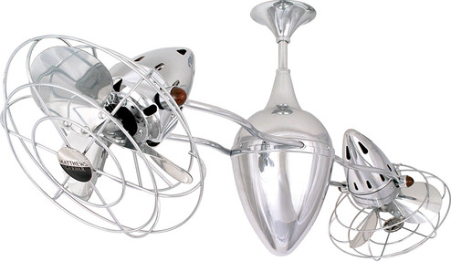 Ar Ruthiane Ceiling Fan in Polished Chrome (101|ARCRMTL)